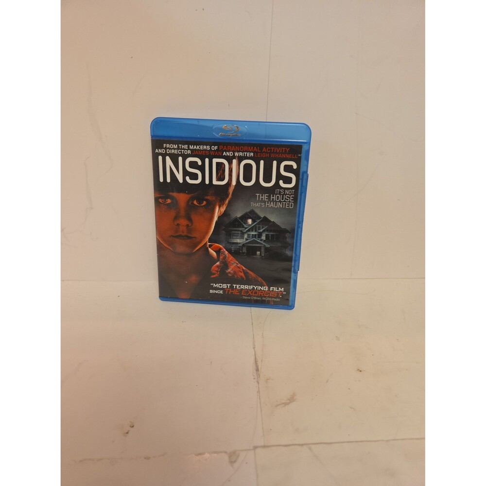 Insidious Blu ray Movie Patrick Wilson Rose Byrne James Wan Horror Cult Classic